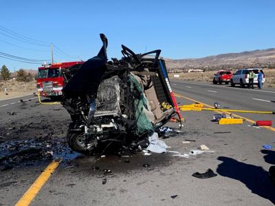 Two Suffer Critical Injuries After Head-On Crash On Pyramid Highway