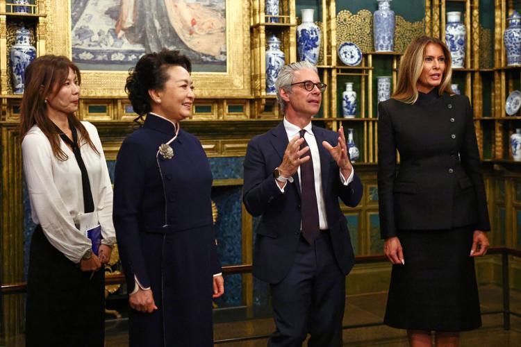 Trump Xi Spouses