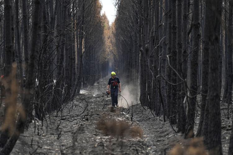APTOPIX France Wildfires