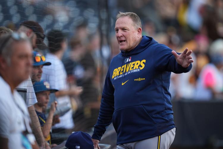 NLDS Brewers Padres Baseball