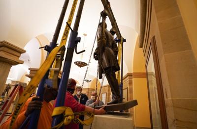 Virginia's Robert E. Lee Statue Removed From U.S. Capitol