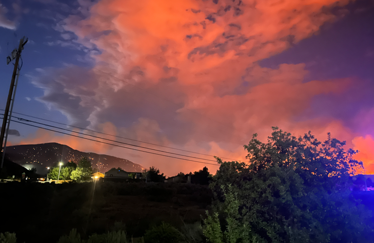 Bug Fire at night - Alin