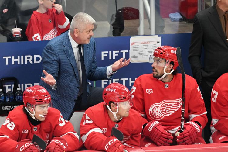 Sharks Red Wings Hockey