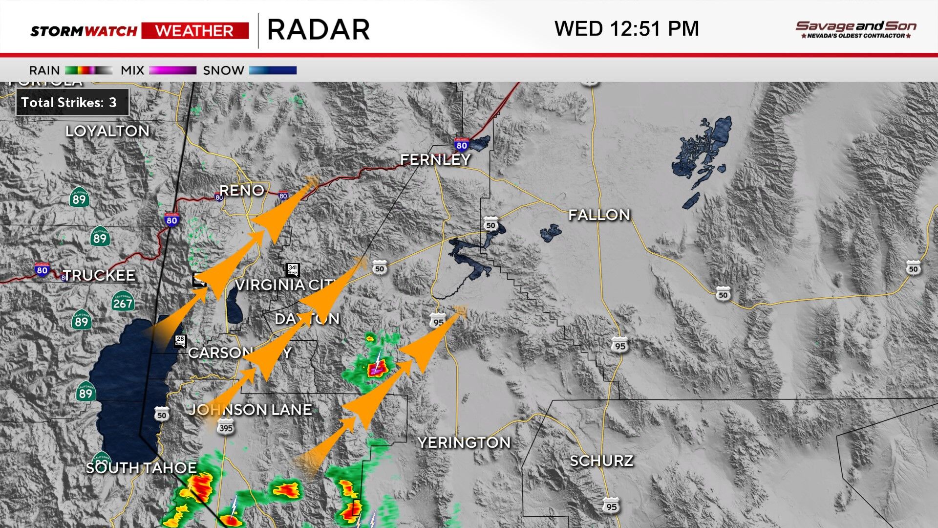 Fire officials brief on Bug and Stallion Fires as rain expected over both this week; around 13,000 Reno residents evacuated