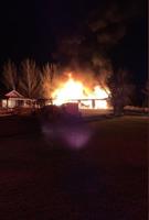 Truckee Meadows Fire & Rescue Knock Down Garage Fire