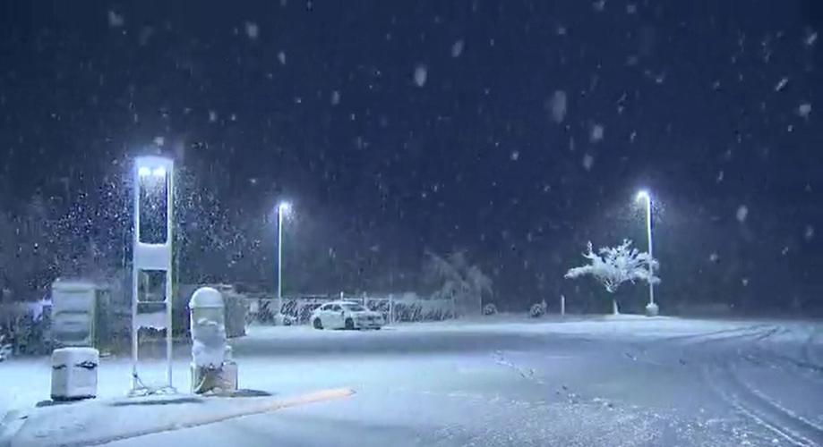 Powerful Storm Pounds Southern California with Rain, Snow