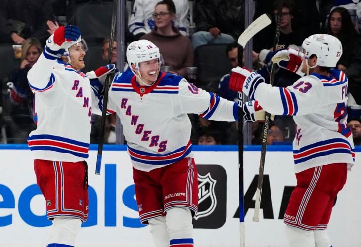 Rangers Maple Leafs Hockey