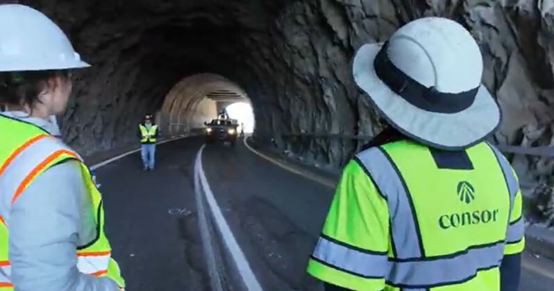 NDOT Cave Rock inspection