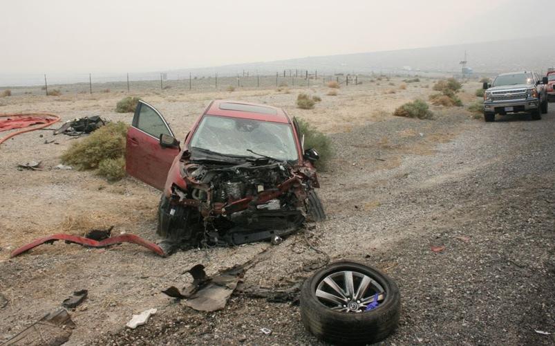 NHP: Hawthorne Man, Young Child Die in Head-on Crash on U.S. 95