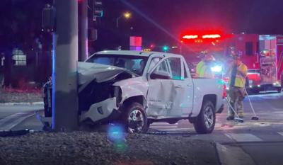 Truck crash