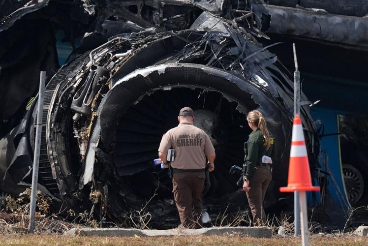APTOPIX Amazon Plane Overruns Runway