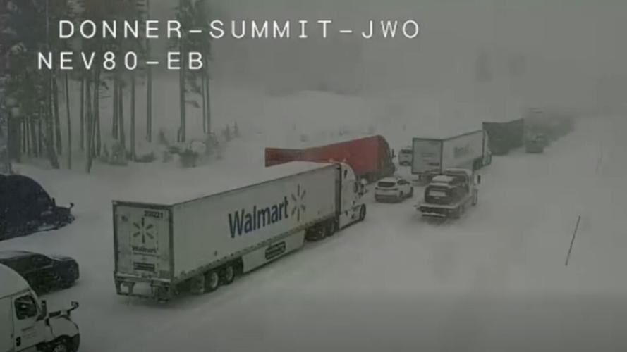 Donner summit traffic