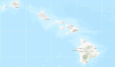 Hawaii map