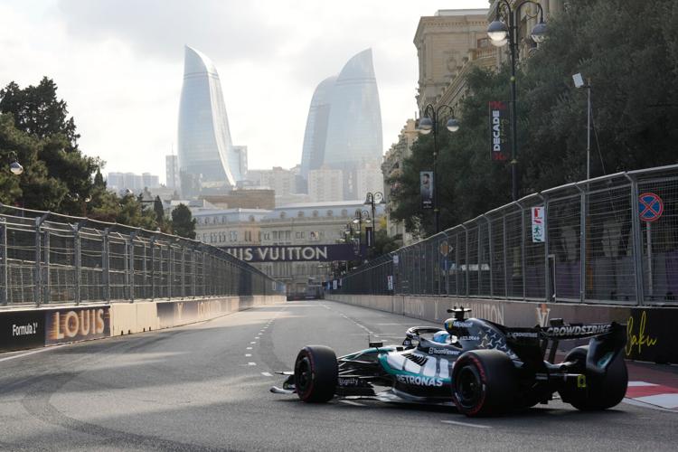 APTOPIX Azerbaijan F1 GP Auto Racing