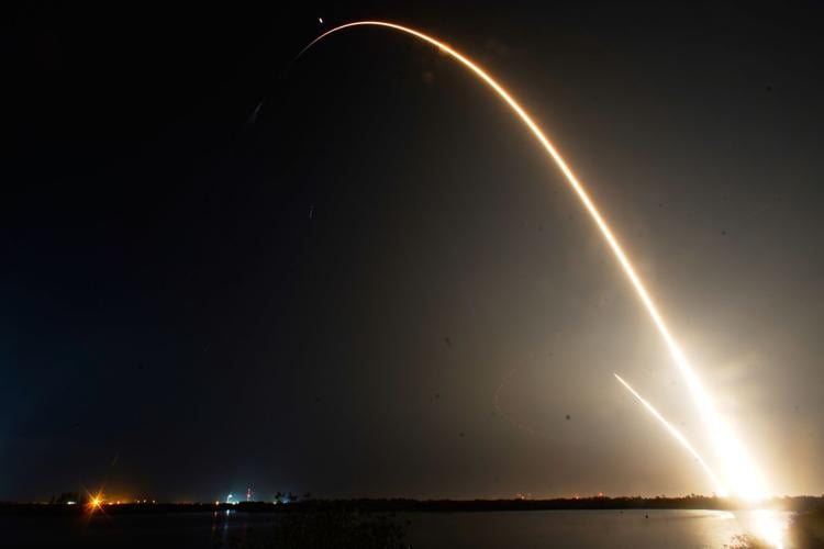APTOPIX SpaceX Crew Launch