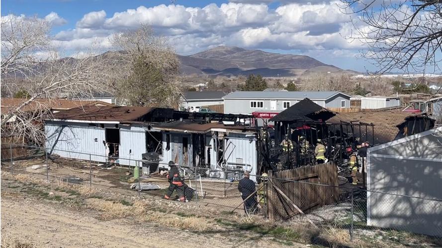 House Fire in Fernley