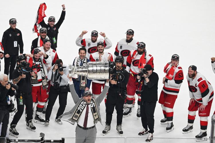 Stanley Cup Hurricanes Golden Knights Hockey