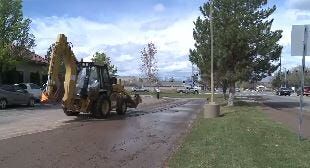 Crews Cleanup After Minor Flash Flooding in East Sparks
