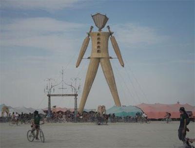 The Man at Burning Man