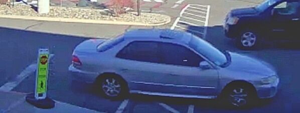 Car sought in search