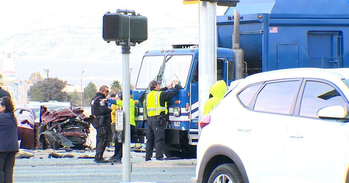 9 Killed, 1 Critically Injured in North Las Vegas Crash | News | 2news.com