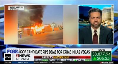 Hispanic assembly candidate speaks out against lax crime laws after business set fire