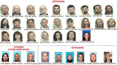 23 People Arrested After Narcotics Operation In Lassen County