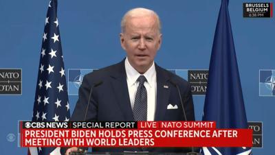 President Biden Speaks at NATO