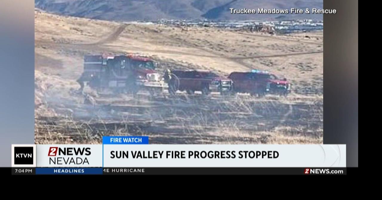 Firefighters extinguish small wildfire in hills east of Sun Valley ...