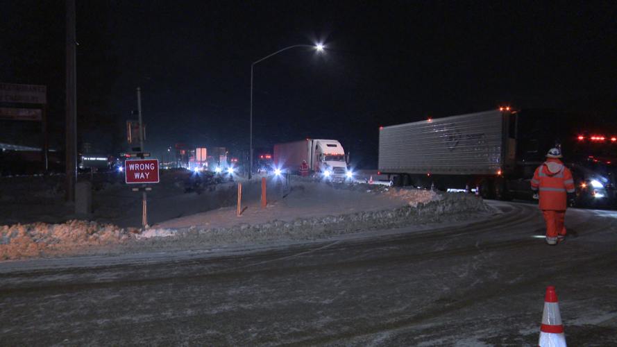I-80 closures cause trucker delays - Photo