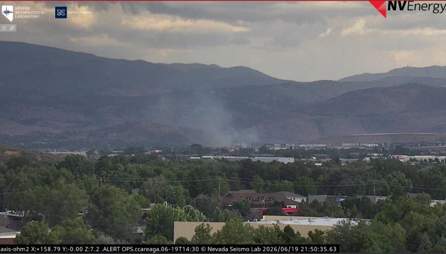 South Reno fire, June 19, 2026