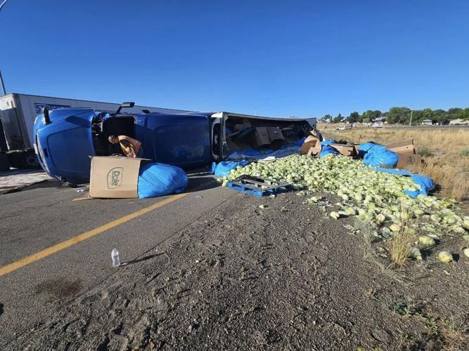 Crash involving cabbage