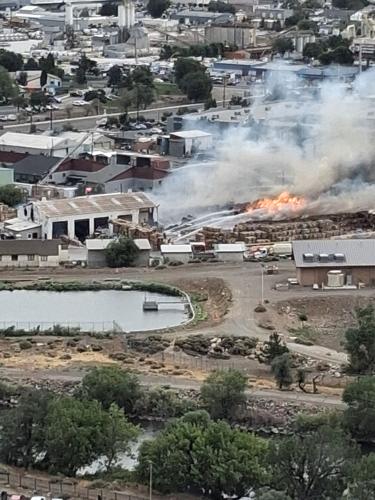 Fire on Glendale near 21st