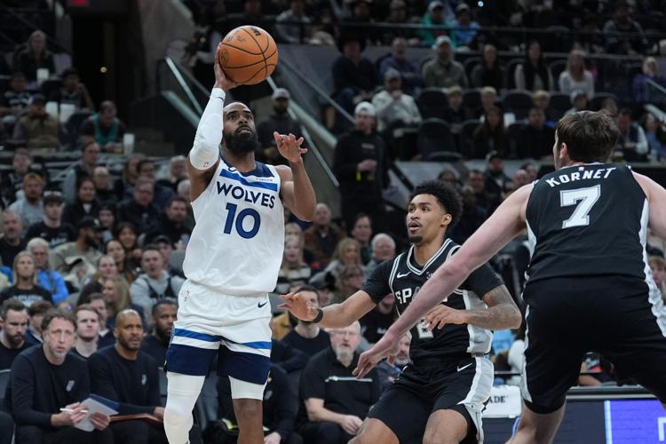 Timberwolves Spurs Basketball