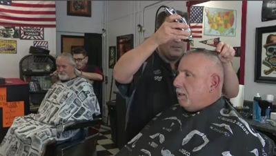 Barbershop Gives Proceeds To Veterans Organization