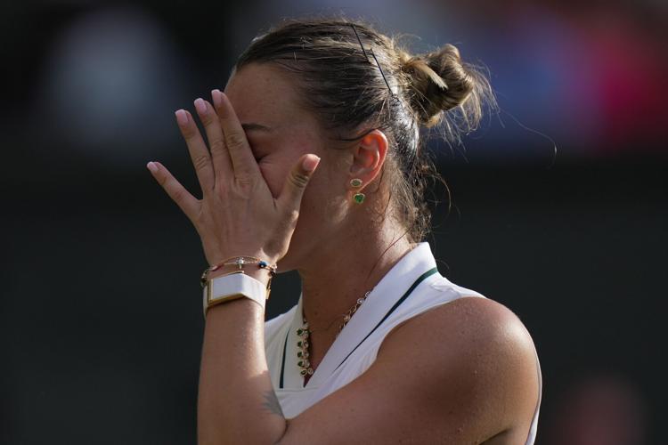 APTOPIX Britain Wimbledon Tennis