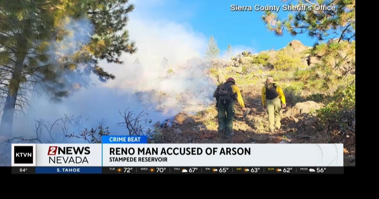 Reno man faces arson charge after allegedly starting brush fire in ...