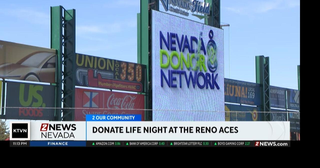 Reno Aces host Donate Life Night with Nevada Donor Network | Local News ...