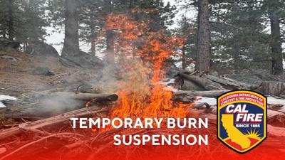Burn Suspension Cal Fire logo