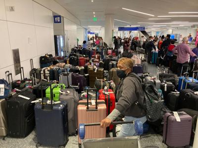 LAX luggage