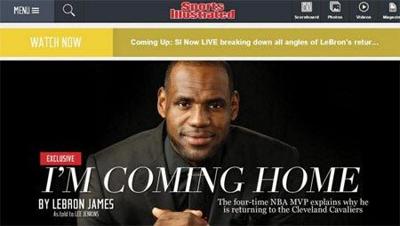 LeBron James Says He's Returning to Cleveland Cavaliers