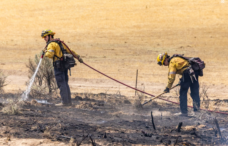 Bug Fire hot spots