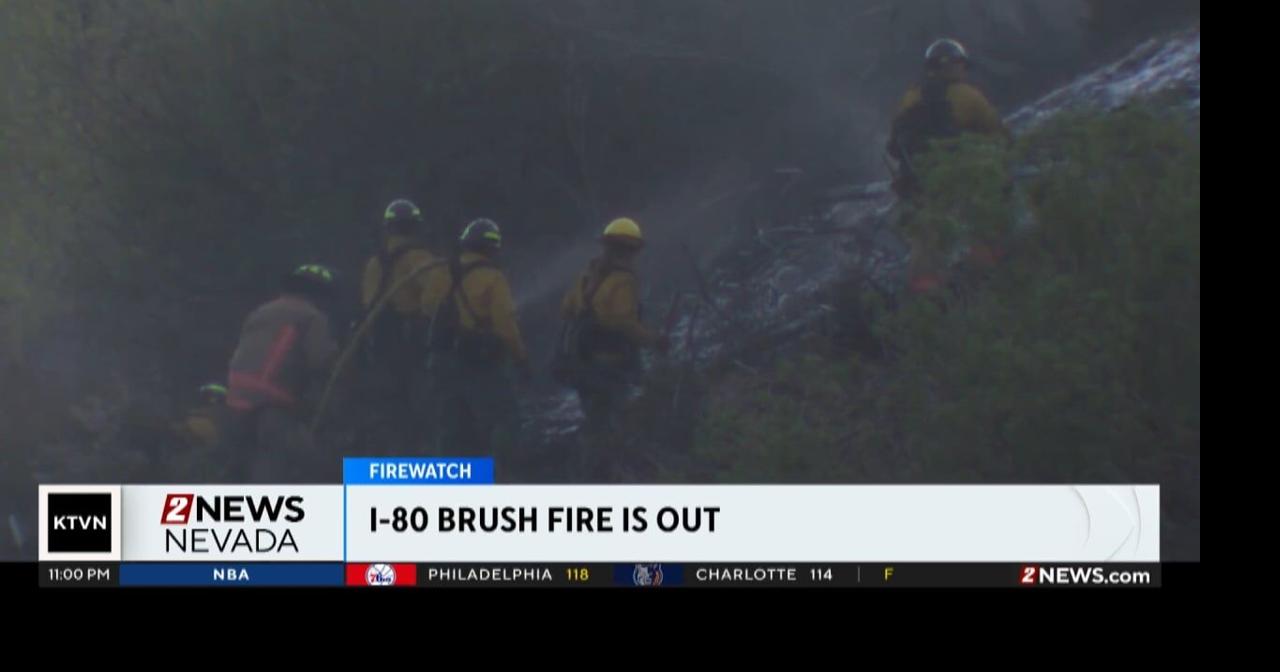 Fire burns half an acre near Interstate 80 in west Reno | Hydrography ...