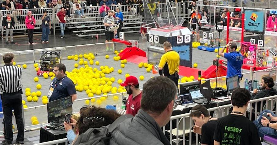 Robotics Comp Local robotics team competes in world championship, finish 51st in ...