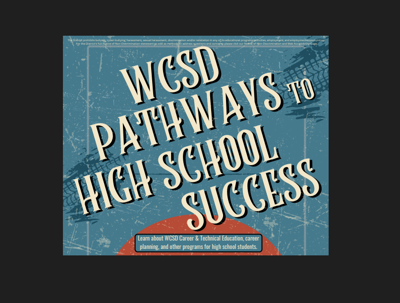 WCSD Pathways to High School Success snip of flyer.PNG