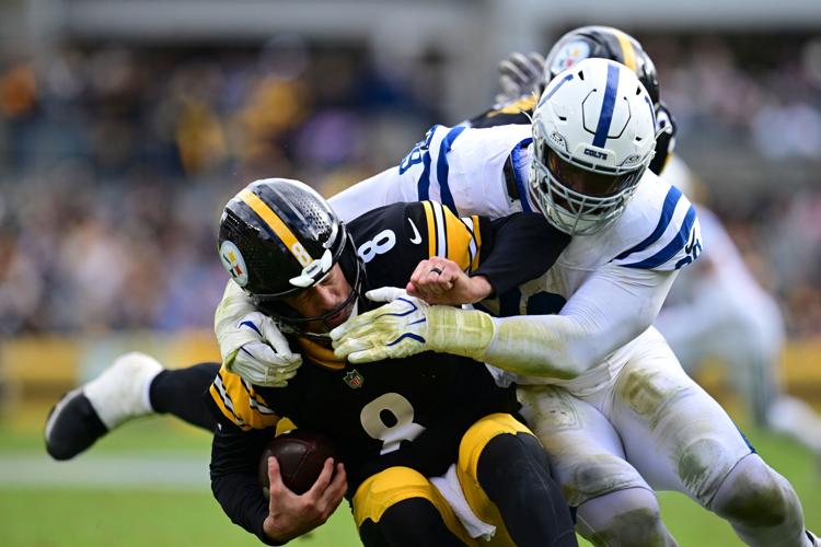 APTOPIX Colts Steelers Football