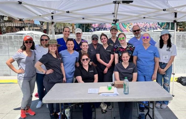 Staff and volunteers