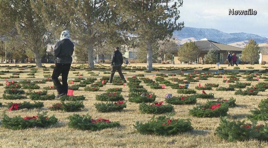 Wreaths Across America ceremony