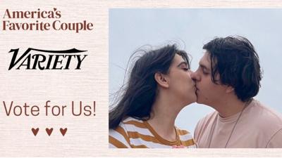 Brice and Kyleigh contestants in America's Favorite Couple contest