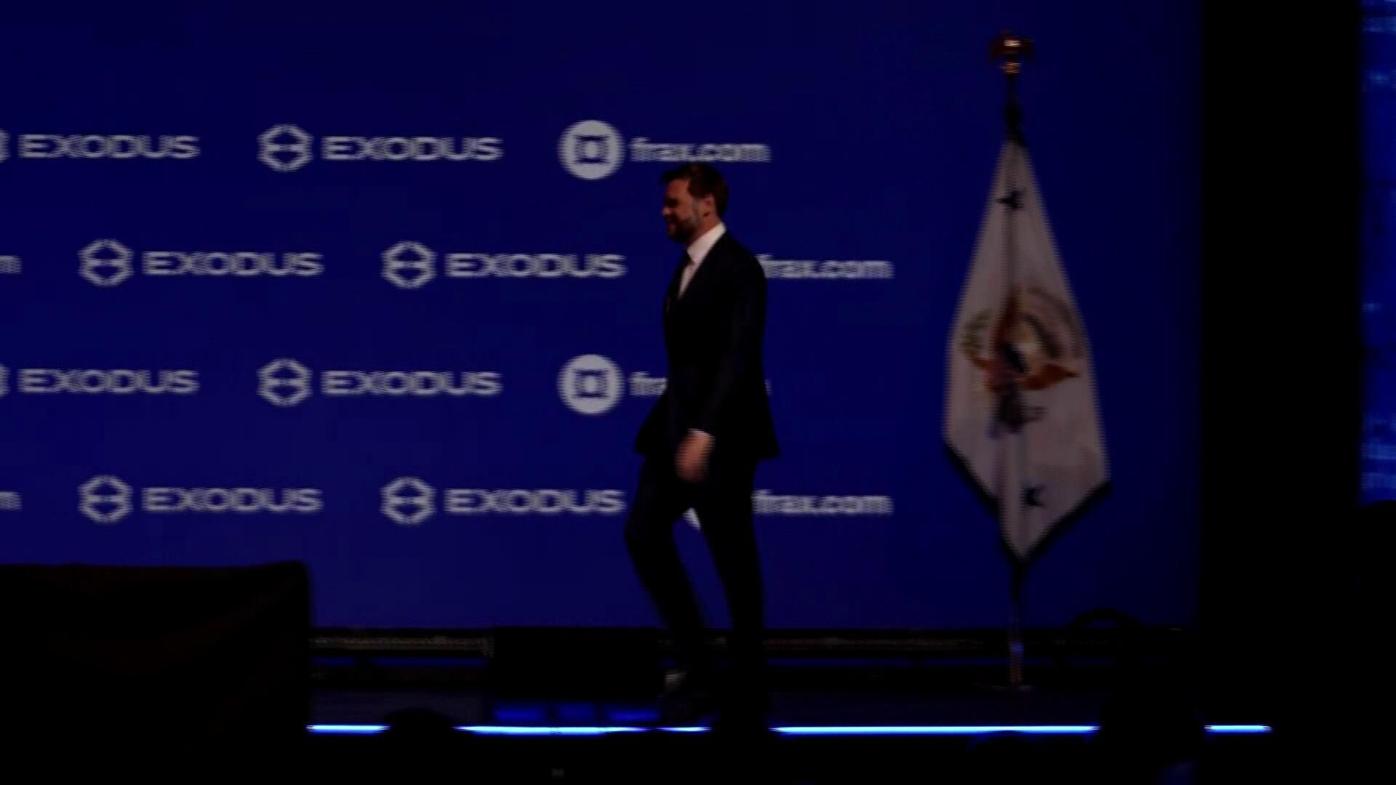 VP JD Vance speaks at Las Vegas bitcoin conference